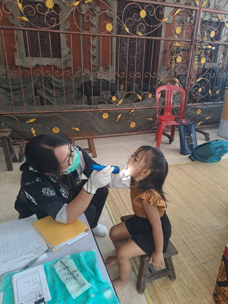 Kegiatan Posyandu ILP di Kelurahan Legian